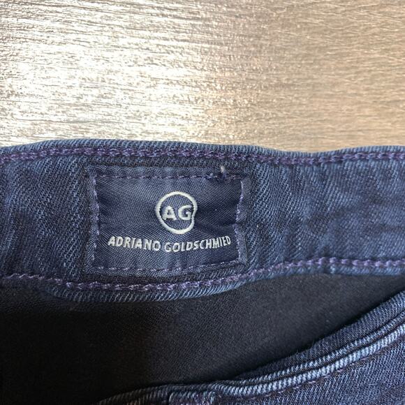 AG Adriano Goldschmied Absolute Extreme Skinny Mid Rise Jeans Women's Size 30R - Picture 5 of 8